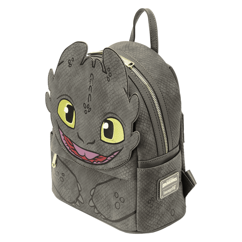 Loungefly How to Train Your Dragon Toothless Cosplay Mini-Backpack