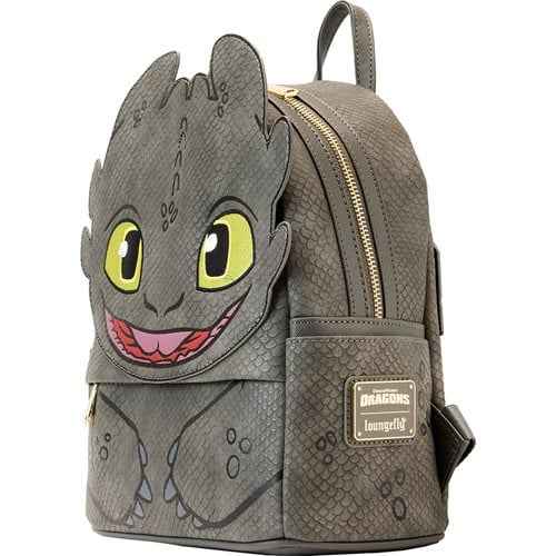 Loungefly How to Train Your Dragon Toothless Cosplay Mini-Backpack