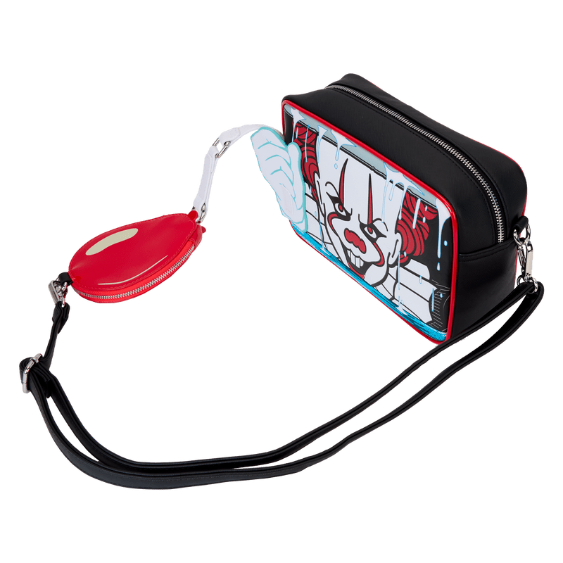 Loungefly It Pennywise Balloon Glow Crossbody Bag With Coin Bag - Leo's Treasure Box
