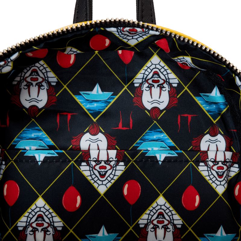 Loungefly It Pennywise Raincoat Cosplay Glow Mini Backpack - Leo's Treasure Box
