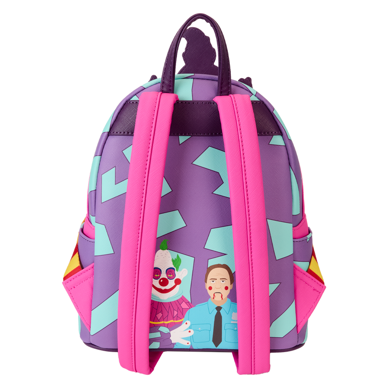 Loungefly Killer Klowns from Outer Space Jumbo Cosplay Glow Mini Backpack