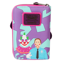 Loungefly Killer Klowns from Outer Space Jumbo Cosplay Glow Zip Around Wallet