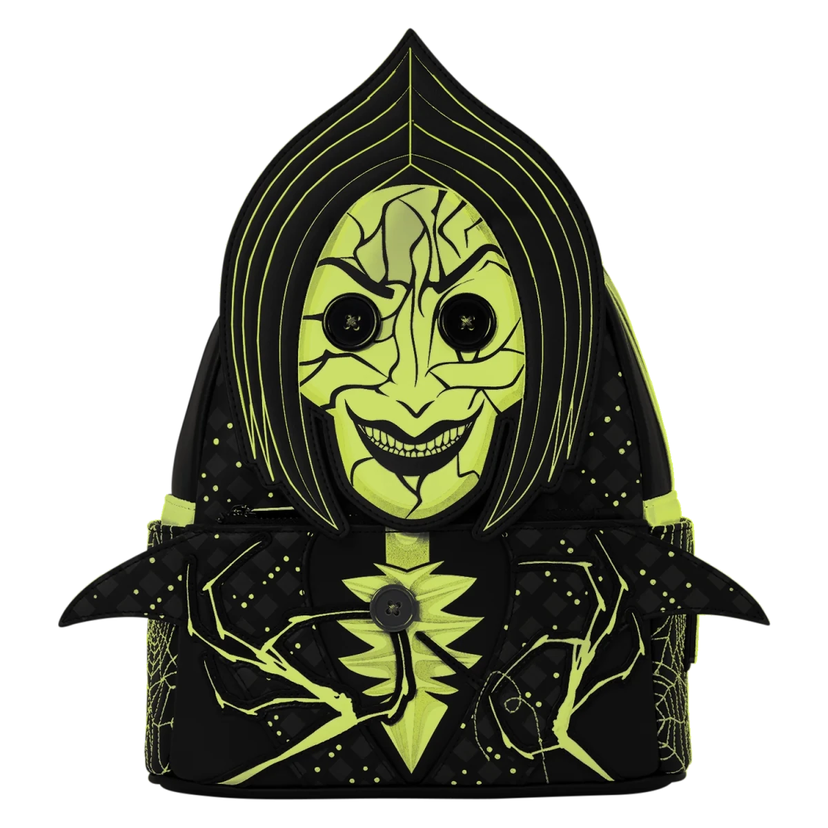 Loungefly Laika Coraline Other Mother Glow Cosplay Mini Backpack