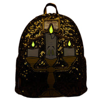 Loungefly Lumiere Sequin Character Series EXCLUSIVE mini backpack