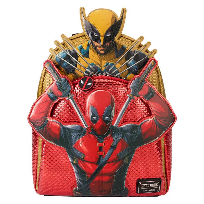 Loungefly Marvel Deadpool & Wolverine Mini Backpack