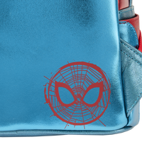 Loungefly Marvel Metallic Spider-Man Cosplay Mini Backpack