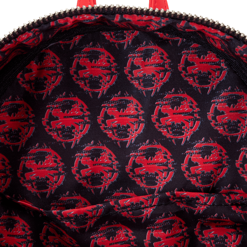 Loungefly Marvel Spider-Verse Miles Morales Hoodie Cosplay Lenticular Mini Backpack - Leo's Treasure Box