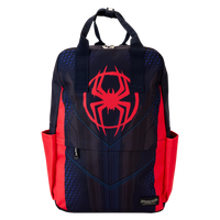 Loungefly Marvel Spider-Verse Miles Morales Suit Nylon Full-Size Backpack