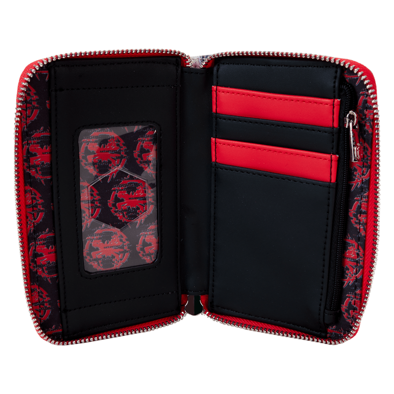 Loungefly Marvel Spider-Verse Spider-Gwen Zip Around Wallet - Leo's Treasure Box