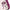 Cartoon character with pink hair and black bats on a product