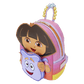 Loungefly Nickelodeon Dora the Explorer Backpack Cosplay Mini Backpack - Leo's Treasure Box