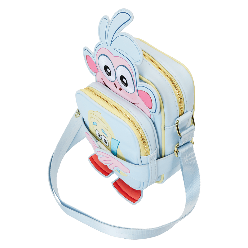 Loungefly Nickelodeon Dora the Explorer Boots Crossbuddies® Cosplay Crossbody Bag with Coin Bag - Leo's Treasure Box