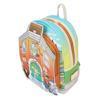 Loungefly Nickelodeon Hey Arnold! Sunset Arms Boarding House Mini Backpack