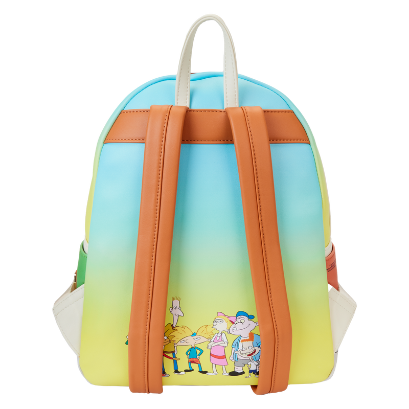 Loungefly Nickelodeon Hey Arnold! Sunset Arms Boarding House Mini Backpack