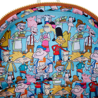 Loungefly Nickelodeon Hey Arnold! Sunset Arms Boarding House Mini Backpack