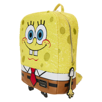 Loungefly Nickelodeon Limited Edition SpongeBob SquarePants 25th Anniversary Sequin Cosplay Mini Backpack - Leo's Treasure Box