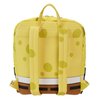 Loungefly Nickelodeon Limited Edition SpongeBob SquarePants 25th Anniversary Sequin Cosplay Mini Backpack - Leo's Treasure Box