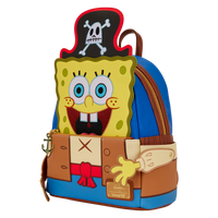 Loungefly Nickelodeon SpongeBob SquarePants Pirate Costume Mini Backpack