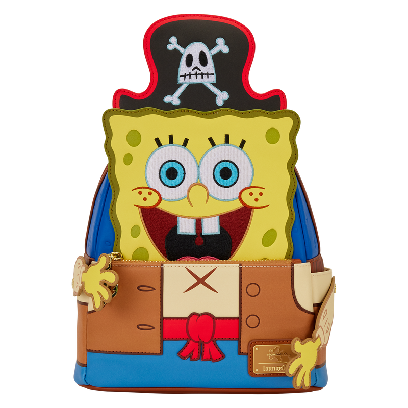 Loungefly Nickelodeon SpongeBob SquarePants Pirate Costume Mini Backpack