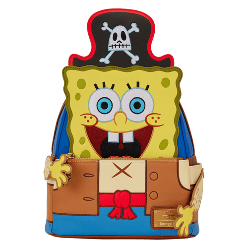 Loungefly Nickelodeon SpongeBob SquarePants Pirate Costume Mini Backpack