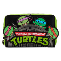 Loungefly Nickelodeon Teenage Mutant Ninja Turtles Sewer Cap Zip Around Wallet
