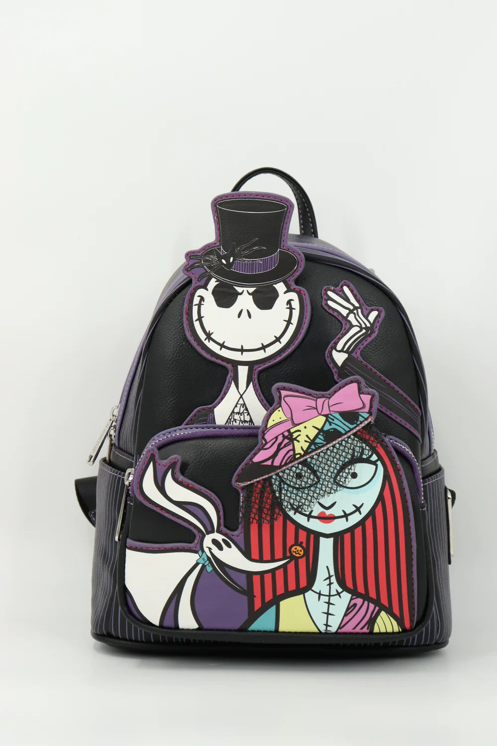 Loungefly Disney Nightmare Before Christmas Dapper Jack & Sally Mini Backpack