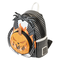 Loungefly Nightmare Before Christmas Jack Pumpkin Glow Head Mini Backpack