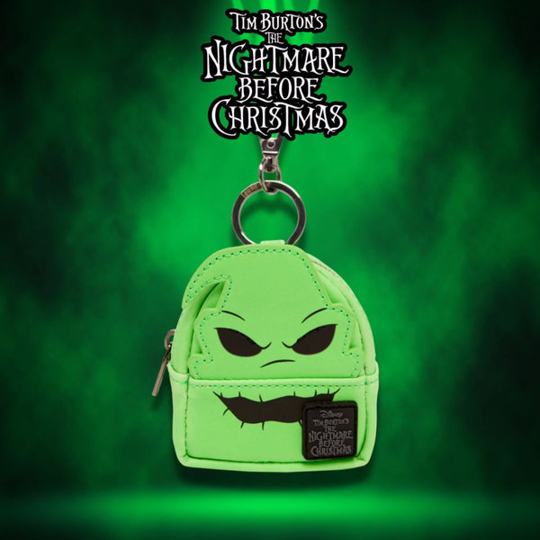 Loungefly Nightmare Before Christmas Oogie Boogie Mini-Backpack Keychain Charm - Leo's Treasure Box