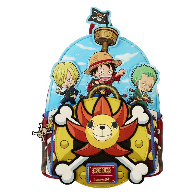 Loungefly One Piece Straw Hat Pirates Mini-Backpack - Leo's Treasure Box