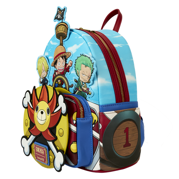 Loungefly One Piece Straw Hat Pirates Mini-Backpack - Leo's Treasure Box