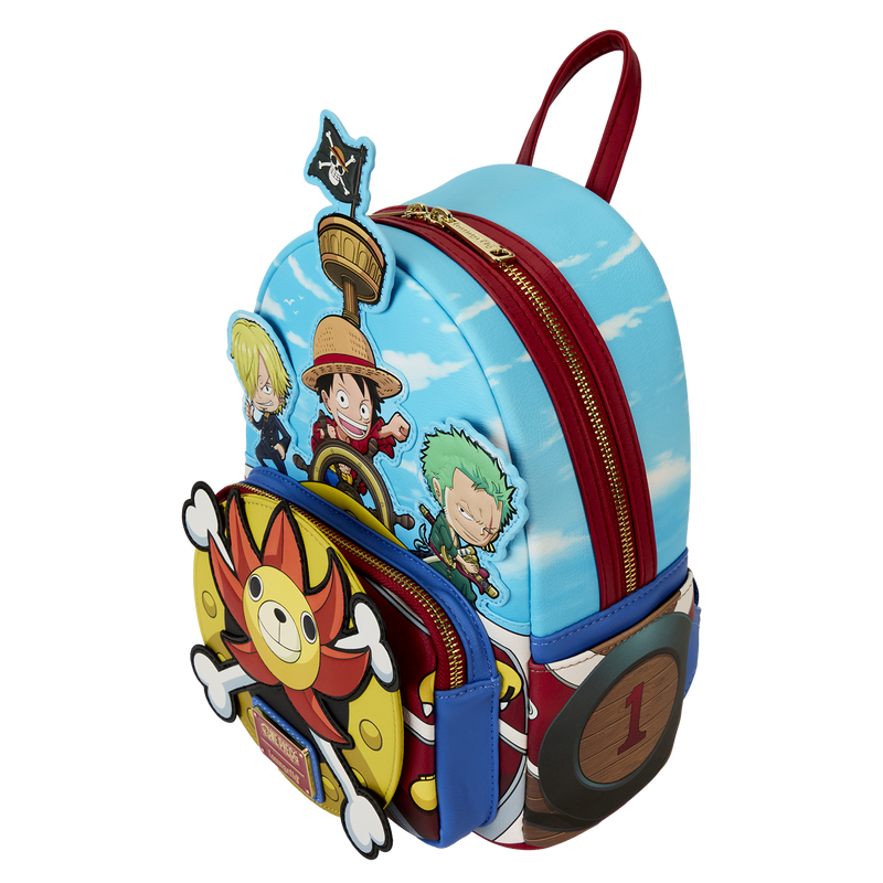Loungefly One Piece Straw Hat Pirates Mini-Backpack - Leo's Treasure Box