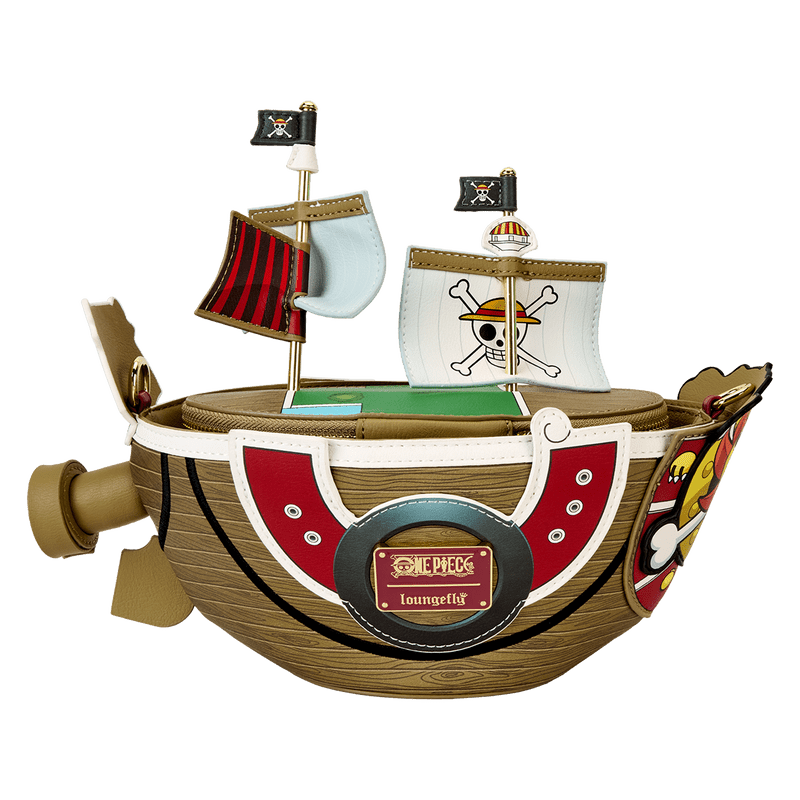 Loungefly One Piece Thousand Sunny Figural Crossbody Bag - Leo's Treasure Box