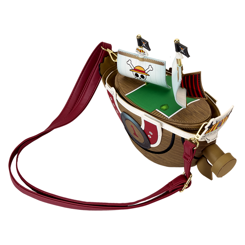 Loungefly One Piece Thousand Sunny Figural Crossbody Bag - Leo's Treasure Box