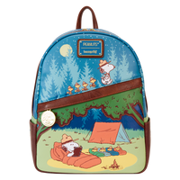 Loungefly Peanuts 50th Anniversary Snoopy's Beagle Scouts Mini Backpack - Leo's Treasure Box