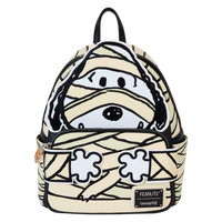 Loungefly Peanuts Snoopy Mummy Cosplay Glow Mini Backpack