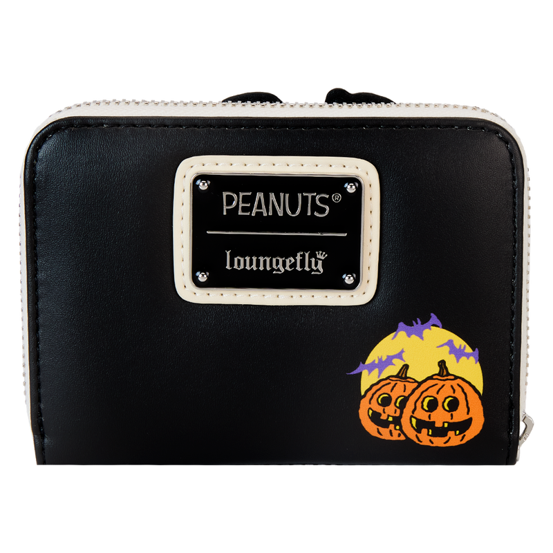 Loungefly Peanuts Snoopy Mummy Haunt Glow Zip Around Wallet