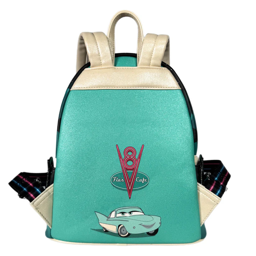 Loungefly Pixar Cars Flo Exclusive Cosplay Mini Backpack