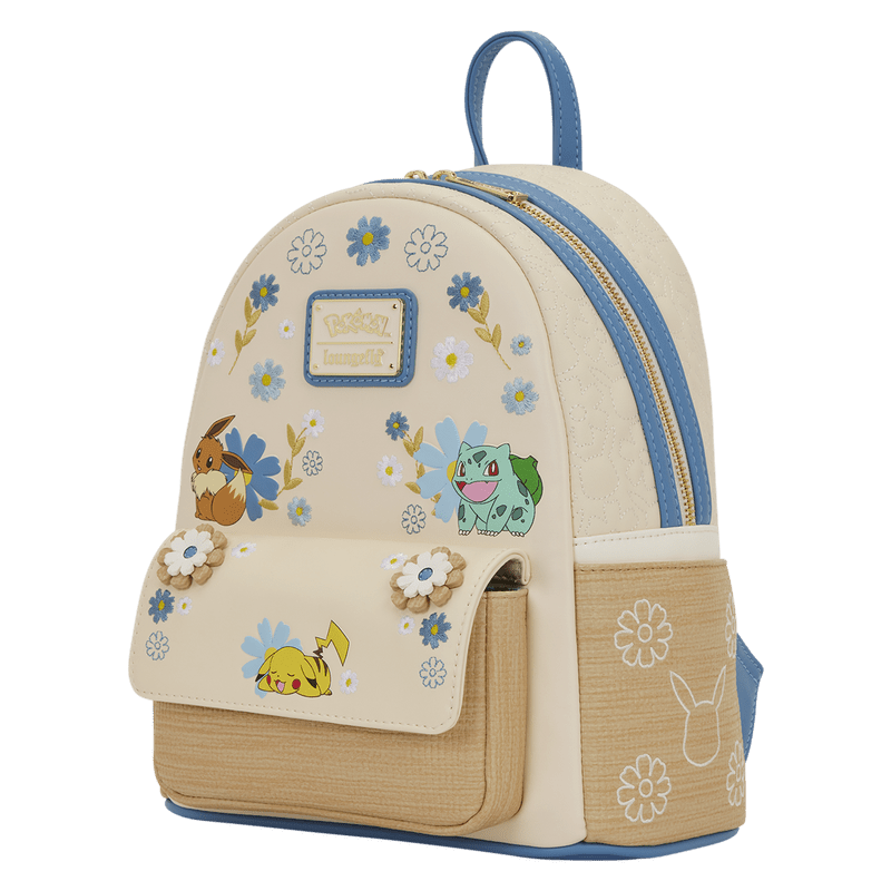 Loungefly Pokémon Floral Mini Backpack