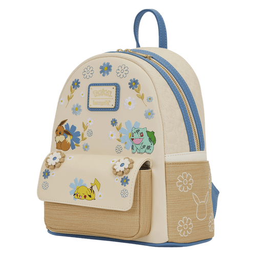 Loungefly Pokémon Floral Mini Backpack