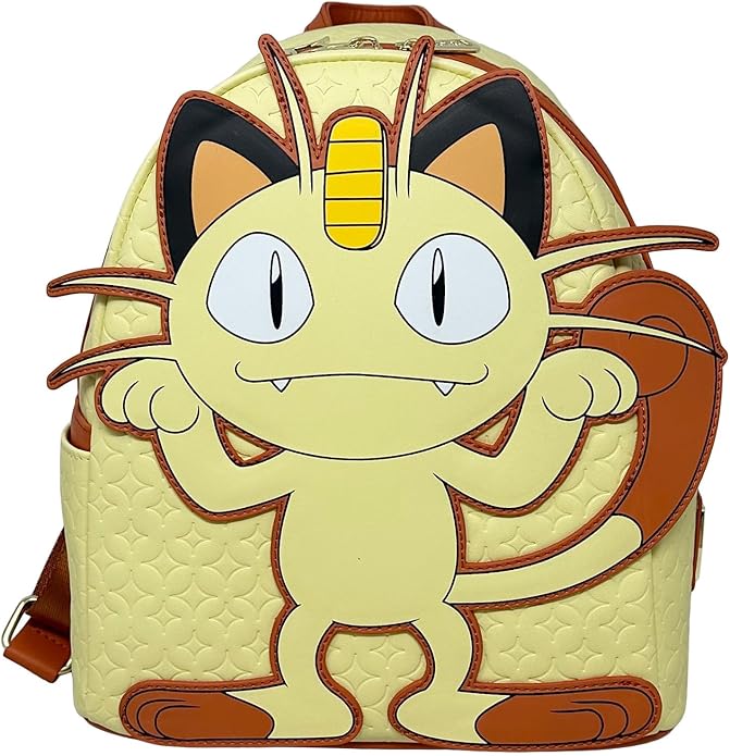 Loungefly Pokemon Meowth Cosplay Mini Backpack