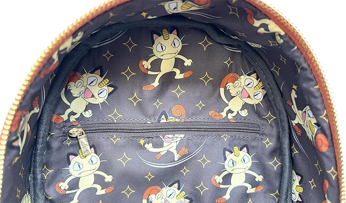 Loungefly Pokemon Meowth Cosplay Mini Backpack - Leo's Treasure Box