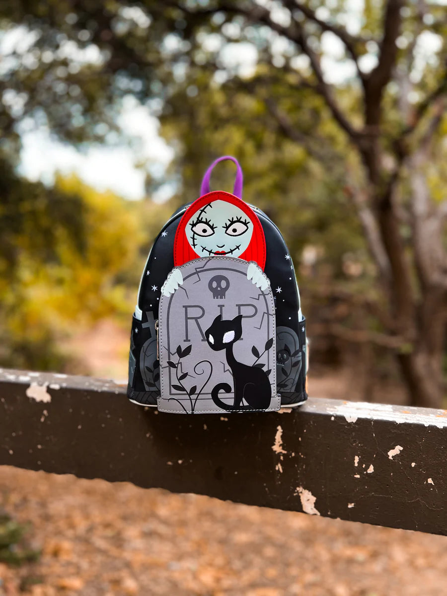 Loungefly Sally Cemetery Mini Backpack