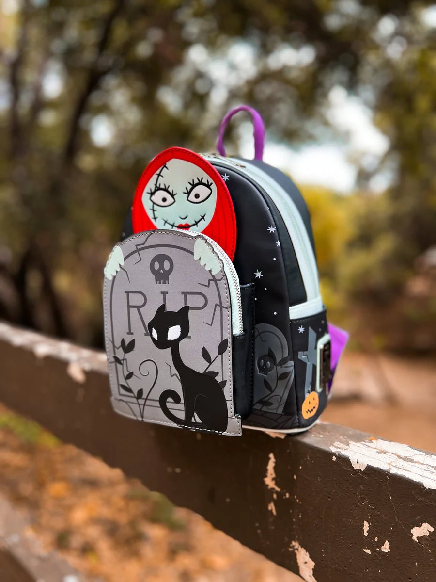 Loungefly Disney Nightmare Before Christmas Sally Cemetery Mini Backpack - Leo's Treasure Box