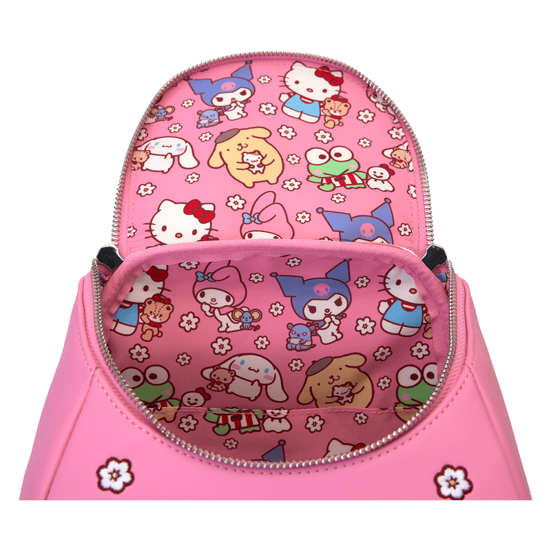 Loungefly Sanrio Hello Kitty & Friends Color Block Mini Backpack - Leo's Treasure Box