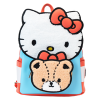 Loungefly Sanrio Hello Kitty & Tiny Chum Bear Sherpa Mini Backpack - Leo's Treasure Box