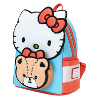 Loungefly Sanrio Hello Kitty & Tiny Chum Bear Sherpa Mini Backpack