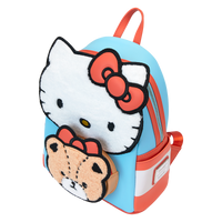 Loungefly Sanrio Hello Kitty & Tiny Chum Bear Sherpa Mini Backpack