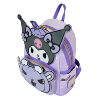 Loungefly Sanrio Kuromi Pumpkin Light Up Glow Mini Backpack