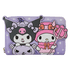 Loungefly Sanrio Kuromi & My Melody Glow Zip Around Wallet - Leo&