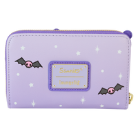 Loungefly Sanrio Kuromi & My Melody Glow Zip Around Wallet